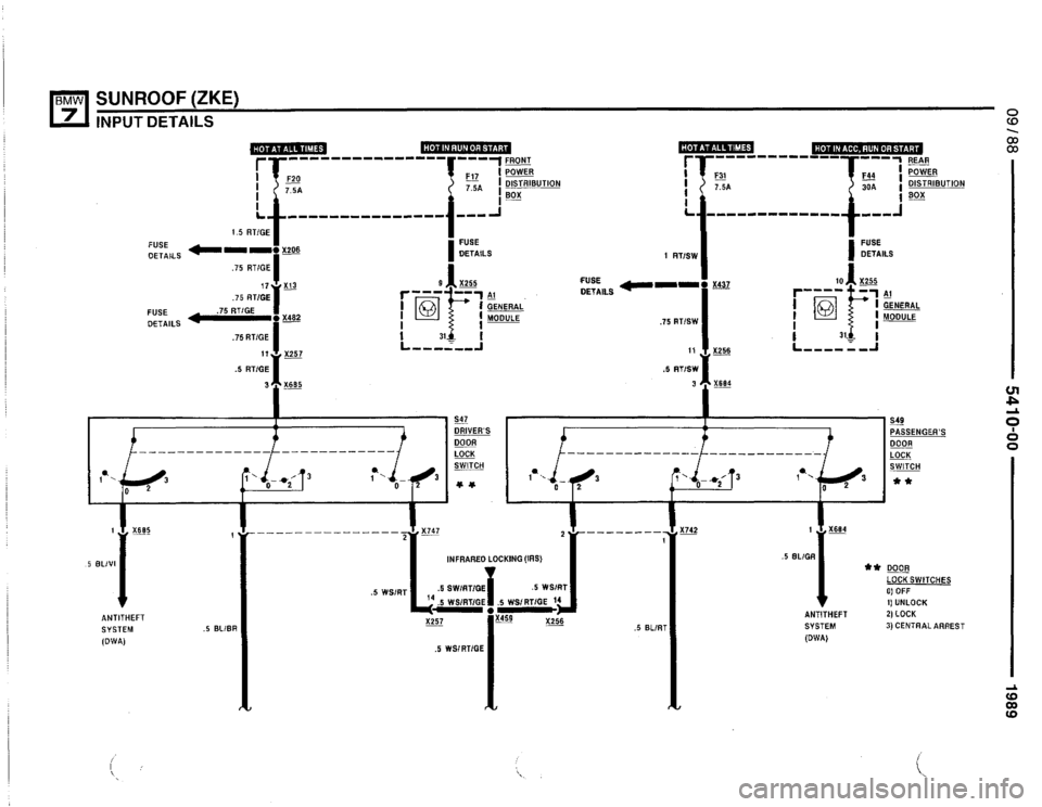 BMW 735il 1989 E32 Electrical Troubleshooting Manual BMW 735il 1989 E32 Electrical Troubleshooting Manual