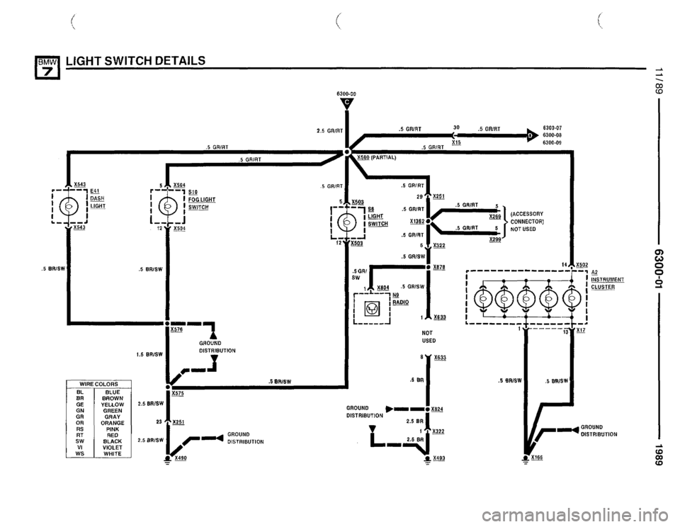 BMW 735il 1989 E32 Electrical Troubleshooting Manual BMW 735il 1989 E32 Electrical Troubleshooting Manual