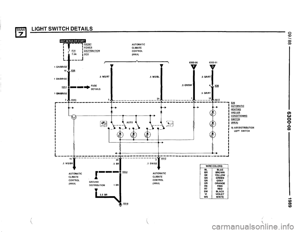 BMW 735i 1989 E32 Electrical Troubleshooting Manual BMW 735i 1989 E32 Electrical Troubleshooting Manual