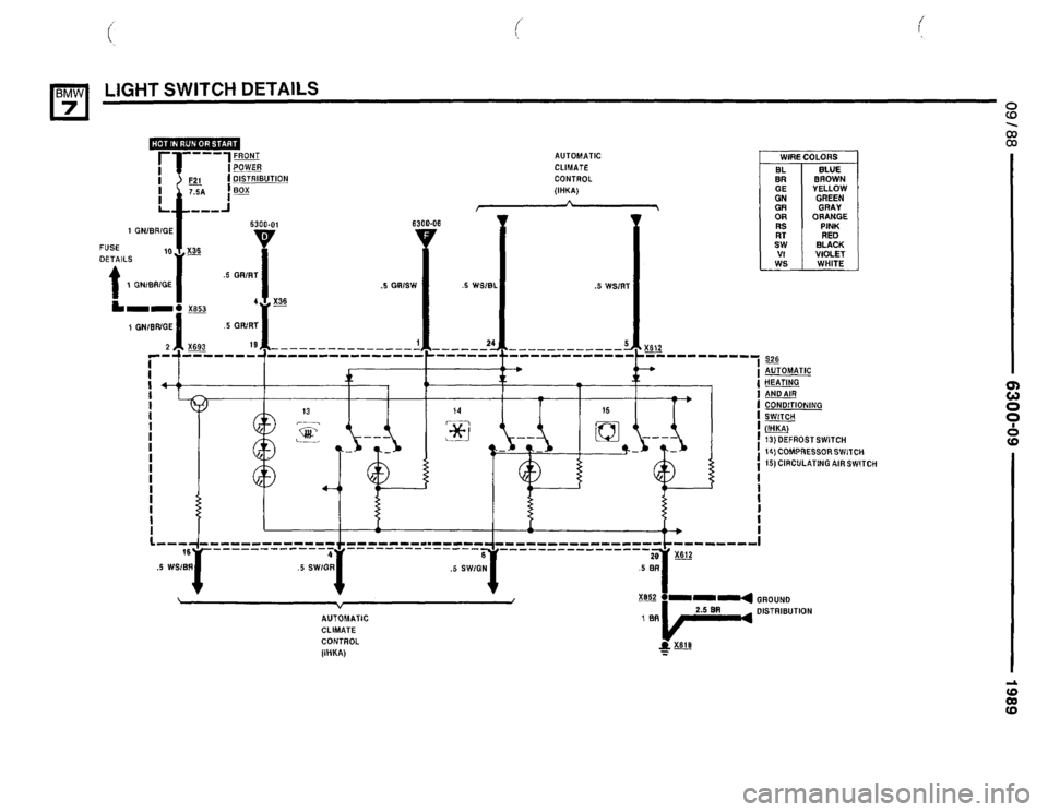 BMW 735i 1989 E32 Electrical Troubleshooting Manual BMW 735i 1989 E32 Electrical Troubleshooting Manual