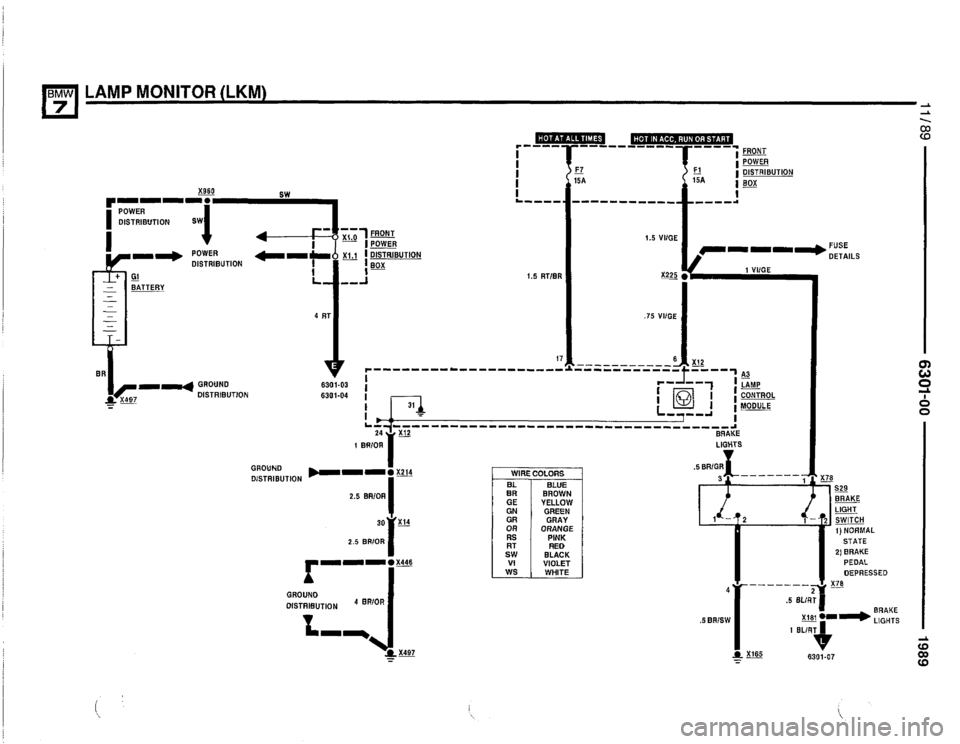 BMW 735i 1989 E32 Electrical Troubleshooting Manual BMW 735i 1989 E32 Electrical Troubleshooting Manual