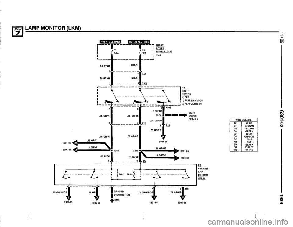 BMW 735i 1989 E32 Electrical Troubleshooting Manual BMW 735i 1989 E32 Electrical Troubleshooting Manual
