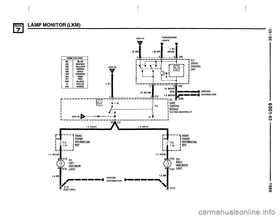 BMW 735i 1989 E32 Electrical Troubleshooting Manual BMW 735i 1989 E32 Electrical Troubleshooting Manual