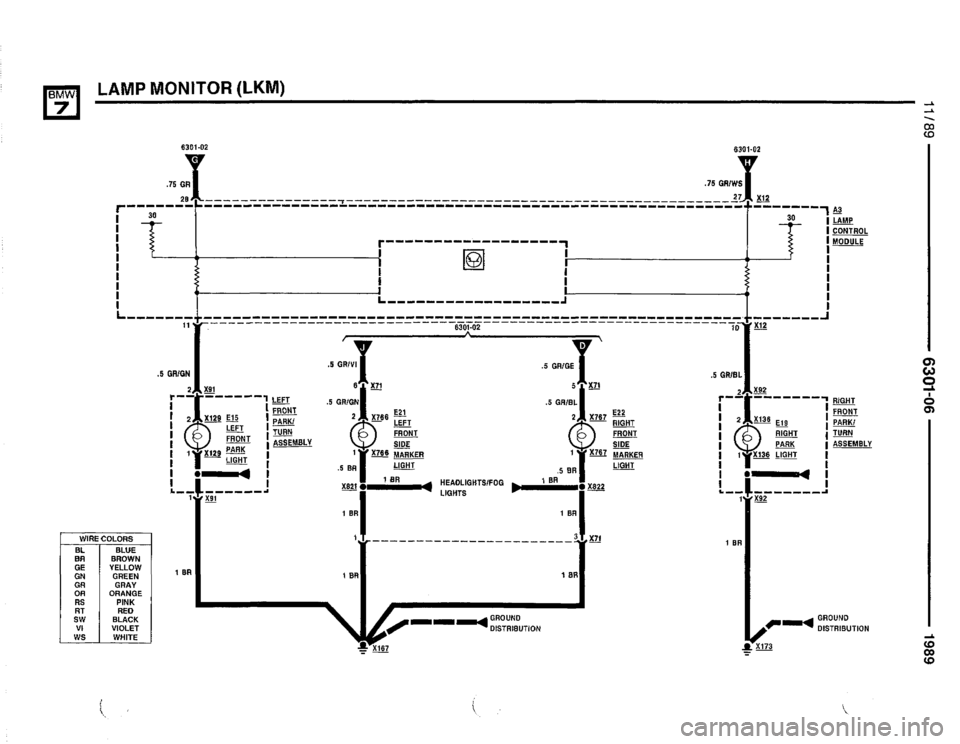 BMW 735i 1989 E32 Electrical Troubleshooting Manual BMW 735i 1989 E32 Electrical Troubleshooting Manual