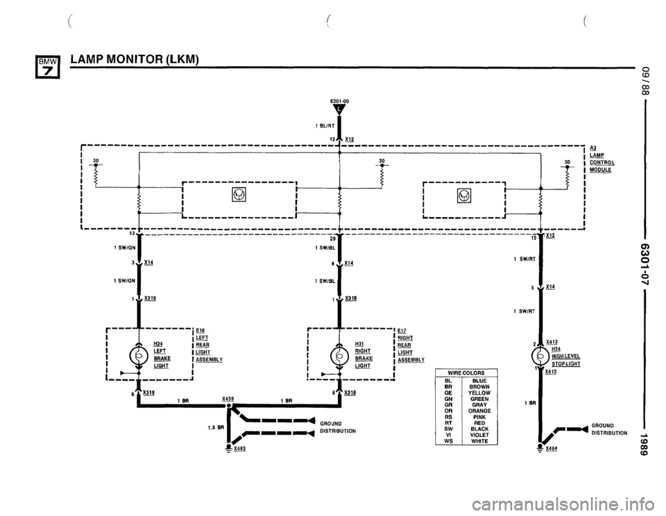 BMW 735i 1989 E32 Electrical Troubleshooting Manual BMW 735i 1989 E32 Electrical Troubleshooting Manual