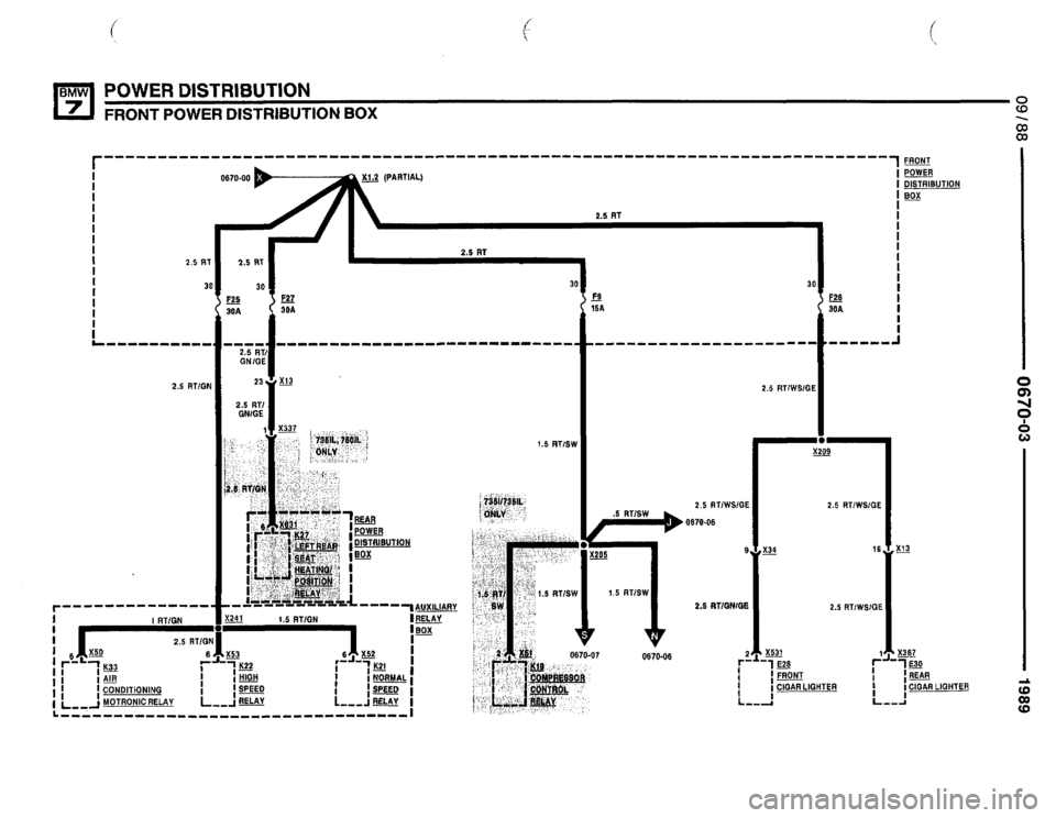 BMW 750il 1989 E32 Electrical Troubleshooting Manual 