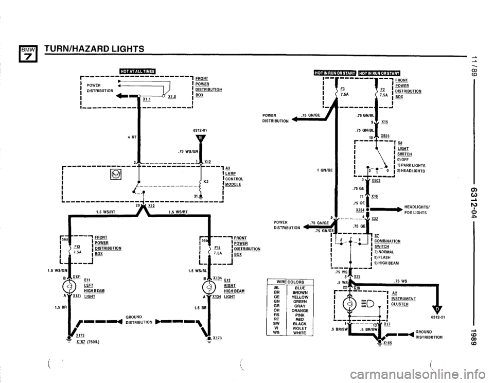 BMW 735il 1989 E32 Electrical Troubleshooting Manual BMW 735il 1989 E32 Electrical Troubleshooting Manual
