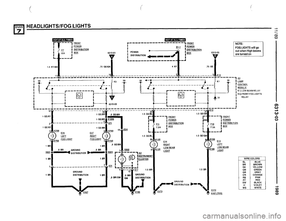 BMW 735il 1989 E32 Electrical Troubleshooting Manual BMW 735il 1989 E32 Electrical Troubleshooting Manual