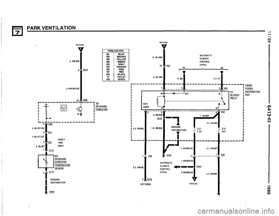 BMW 735il 1989 E32 Electrical Troubleshooting Manual BMW 735il 1989 E32 Electrical Troubleshooting Manual