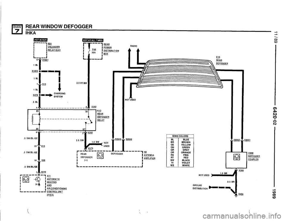 BMW 735il 1989 E32 Electrical Troubleshooting Manual BMW 735il 1989 E32 Electrical Troubleshooting Manual
