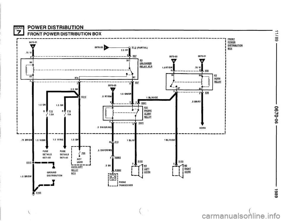 BMW 735il 1989 E32 Electrical Troubleshooting Manual 