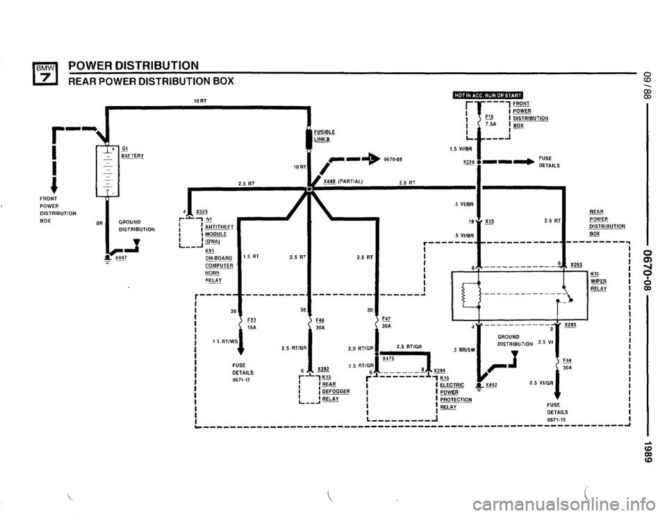 BMW 735il 1989 E32 Electrical Troubleshooting Manual 