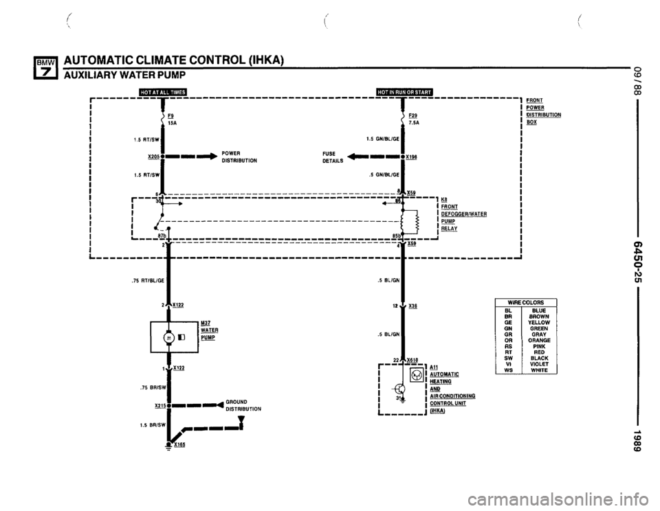 BMW 735il 1989 E32 Electrical Troubleshooting Manual BMW 735il 1989 E32 Electrical Troubleshooting Manual