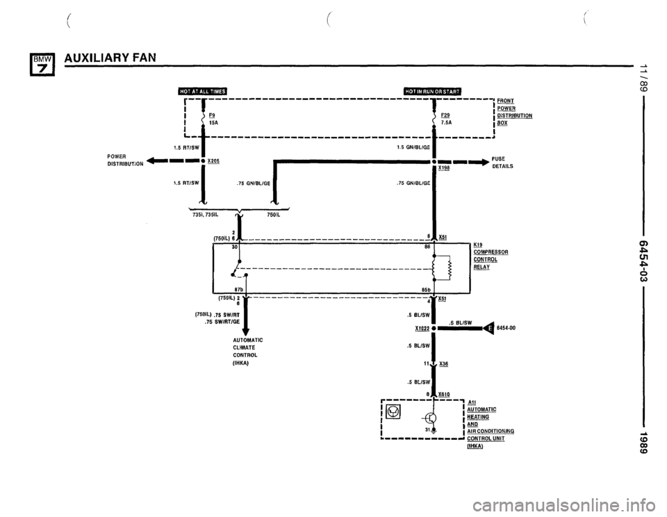 BMW 735il 1989 E32 Electrical Troubleshooting Manual BMW 735il 1989 E32 Electrical Troubleshooting Manual