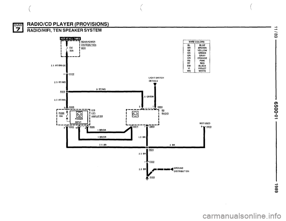 BMW 735il 1989 E32 Electrical Troubleshooting Manual BMW 735il 1989 E32 Electrical Troubleshooting Manual