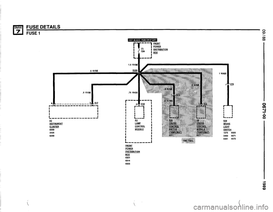 BMW 735il 1989 E32 Electrical Troubleshooting Manual 