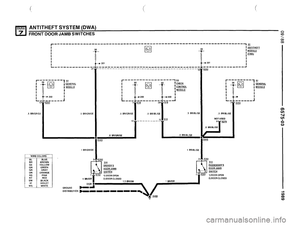BMW 735il 1989 E32 Electrical Troubleshooting Manual BMW 735il 1989 E32 Electrical Troubleshooting Manual