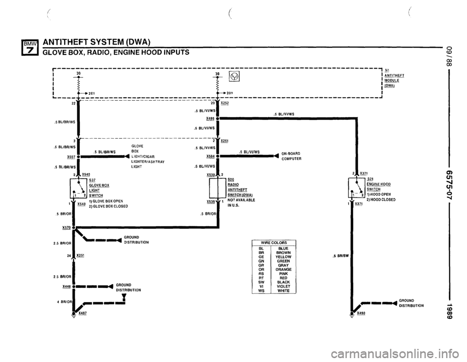 BMW 735il 1989 E32 Electrical Troubleshooting Manual BMW 735il 1989 E32 Electrical Troubleshooting Manual