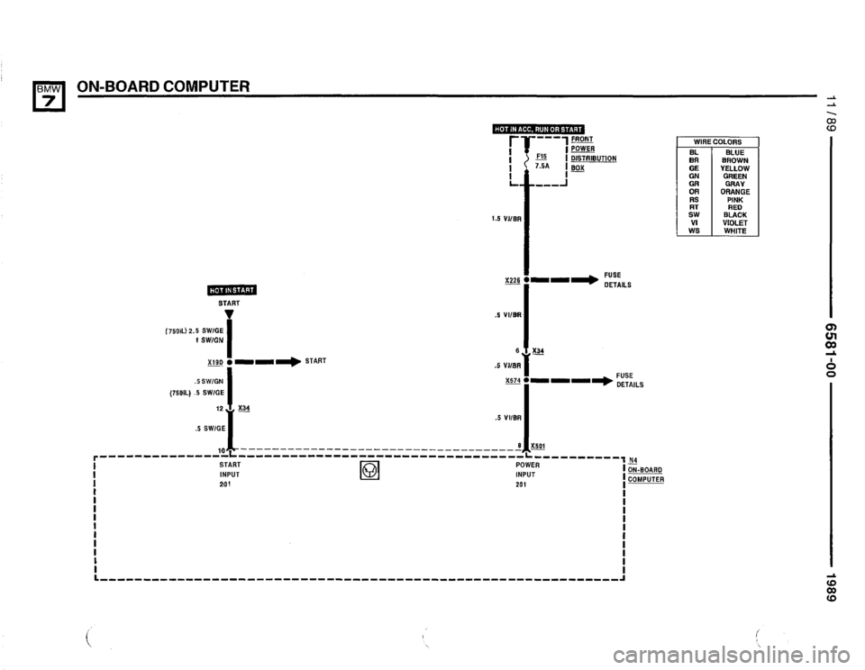 BMW 735il 1989 E32 Electrical Troubleshooting Manual BMW 735il 1989 E32 Electrical Troubleshooting Manual