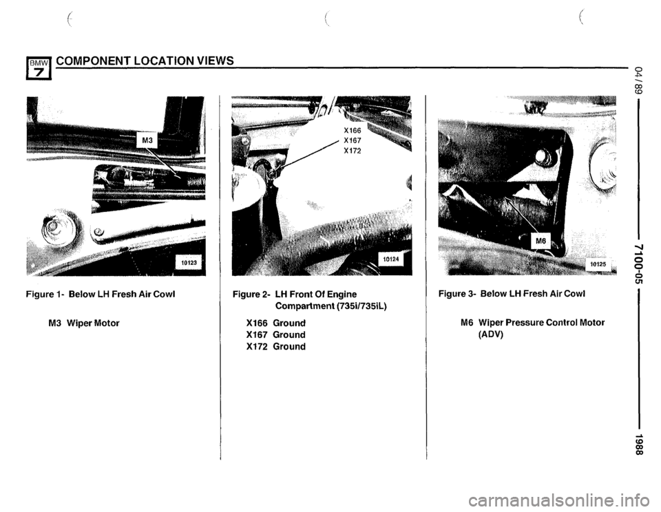 BMW 735il 1989 E32 Electrical Troubleshooting Manual 