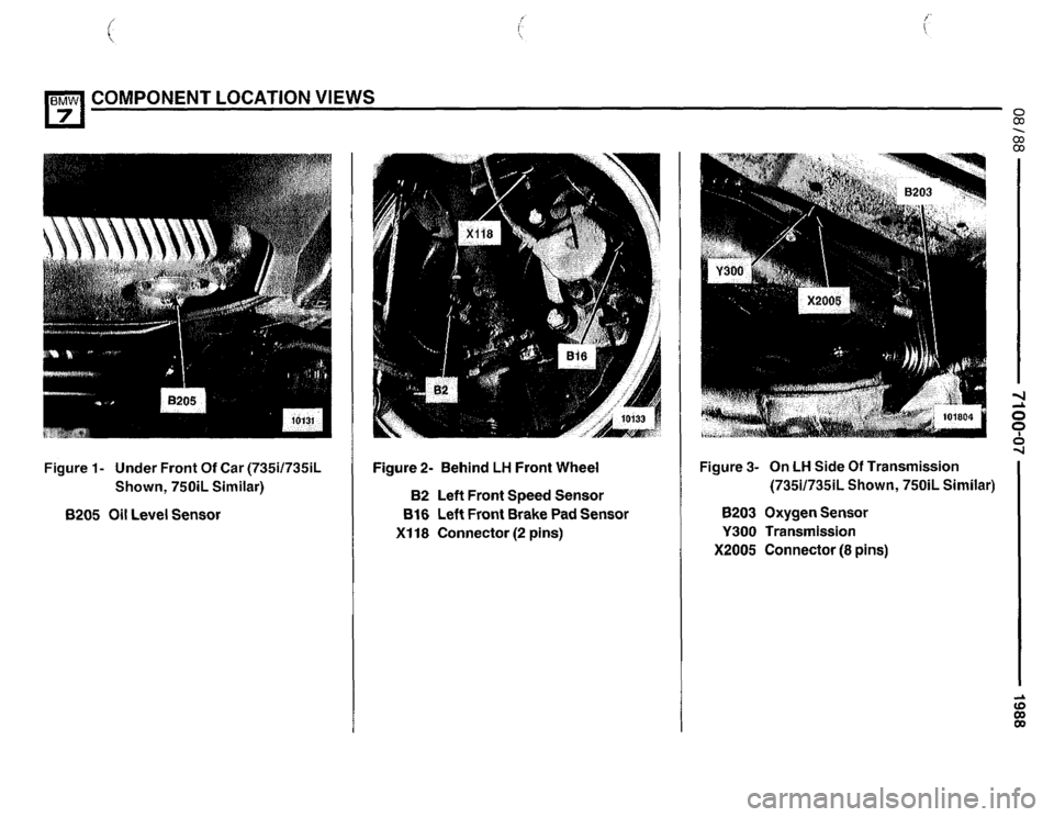 BMW 735il 1989 E32 Electrical Troubleshooting Manual 