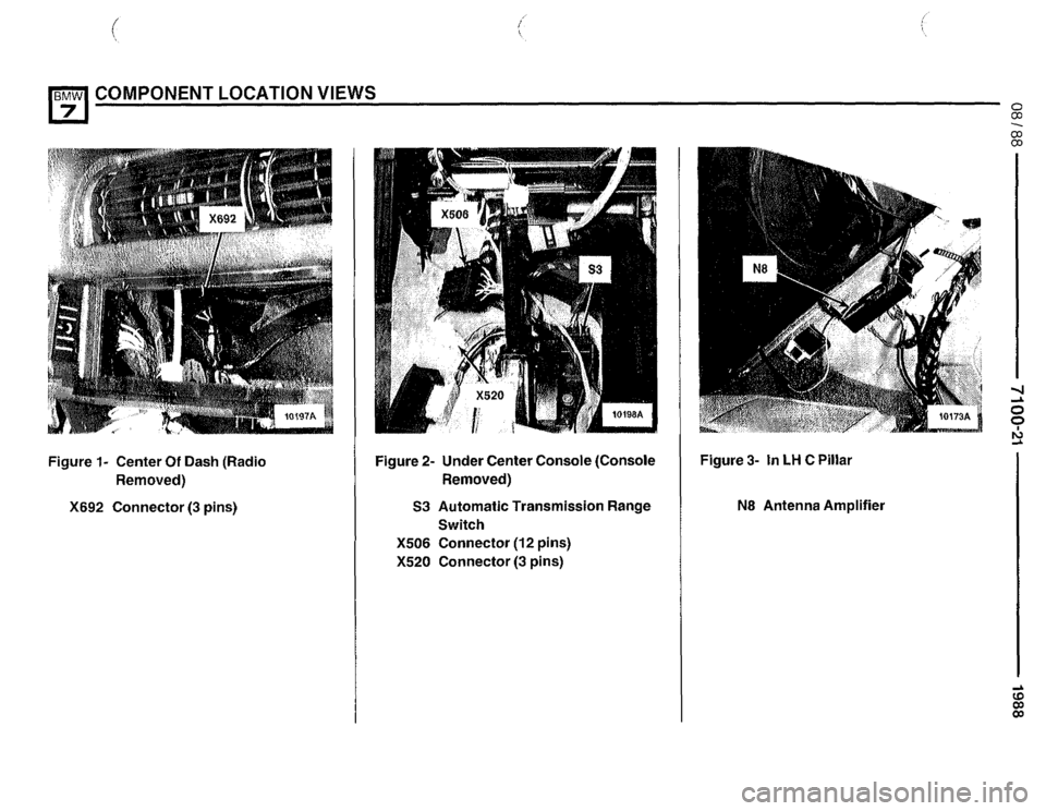 BMW 735il 1989 E32 Electrical Troubleshooting Manual 