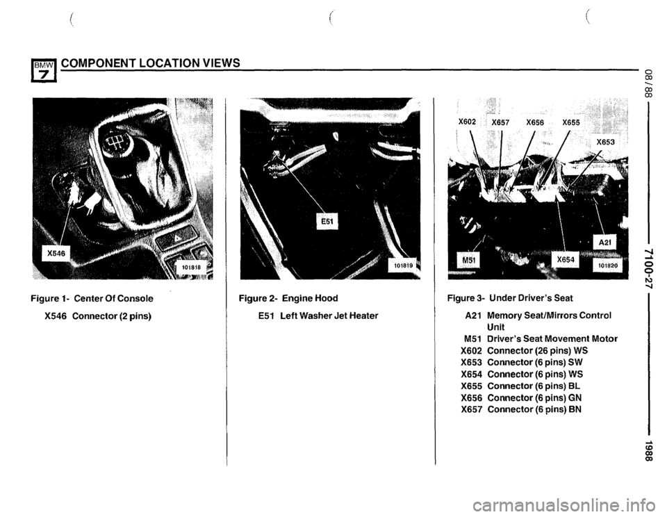 BMW 735il 1989 E32 Electrical Troubleshooting Manual 