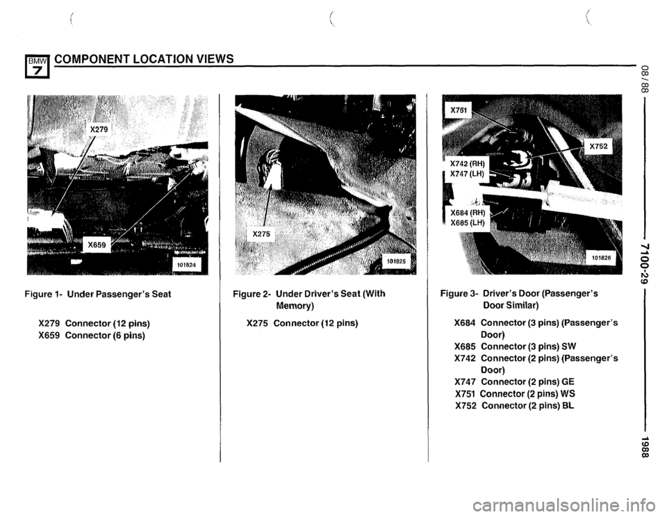 BMW 735il 1989 E32 Electrical Troubleshooting Manual 