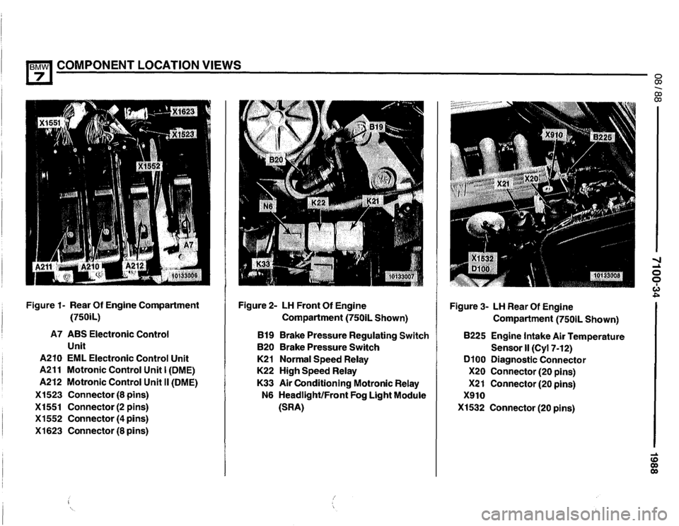 BMW 735il 1989 E32 Electrical Troubleshooting Manual 