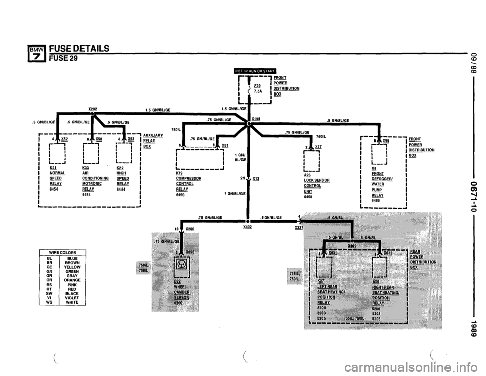 BMW 750il 1989 E32 Electrical Troubleshooting Manual 