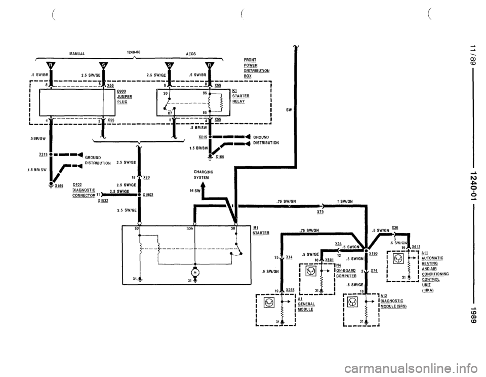 BMW 735il 1989 E32 Electrical Troubleshooting Manual BMW 735il 1989 E32 Electrical Troubleshooting Manual