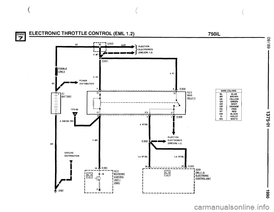 BMW 735i 1990 E32 Electrical Troubleshooting Manual BMW 735i 1990 E32 Electrical Troubleshooting Manual