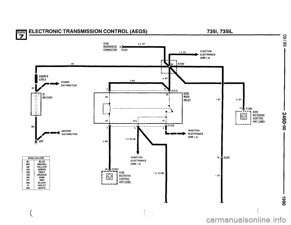 BMW 735i 1990 E32 Electrical Troubleshooting Manual BMW 735i 1990 E32 Electrical Troubleshooting Manual