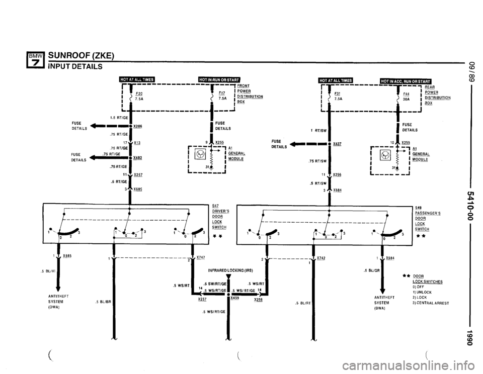 BMW 735i 1990 E32 Electrical Troubleshooting Manual BMW 735i 1990 E32 Electrical Troubleshooting Manual