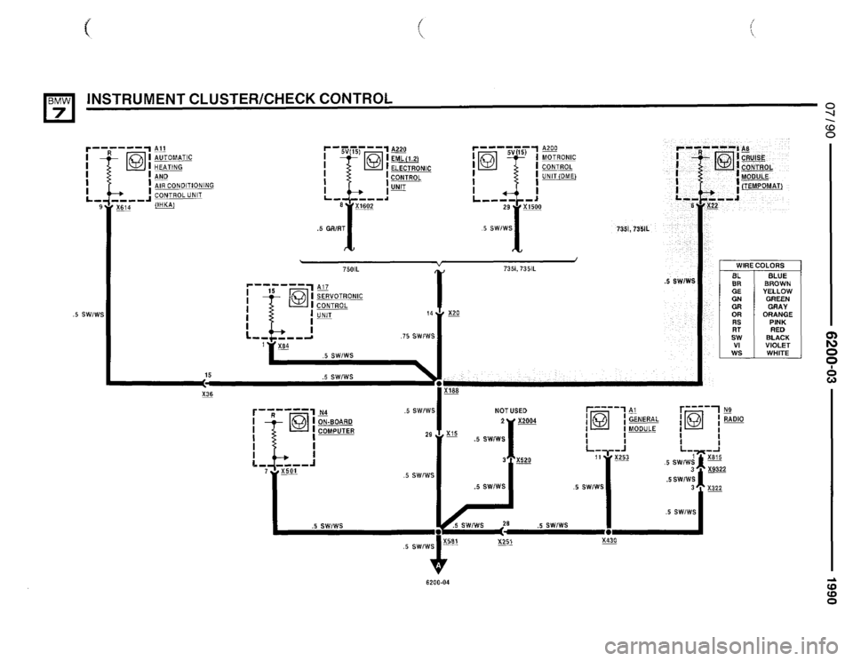 BMW 735i 1990 E32 Electrical Troubleshooting Manual BMW 735i 1990 E32 Electrical Troubleshooting Manual