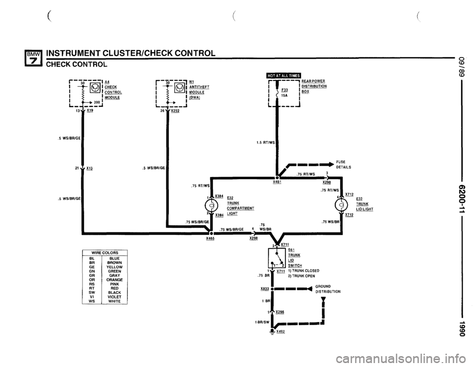 BMW 735i 1990 E32 Electrical Troubleshooting Manual BMW 735i 1990 E32 Electrical Troubleshooting Manual