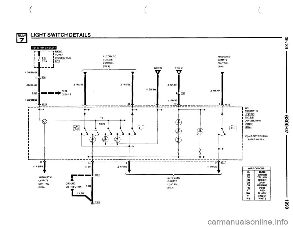 BMW 735i 1990 E32 Electrical Troubleshooting Manual BMW 735i 1990 E32 Electrical Troubleshooting Manual