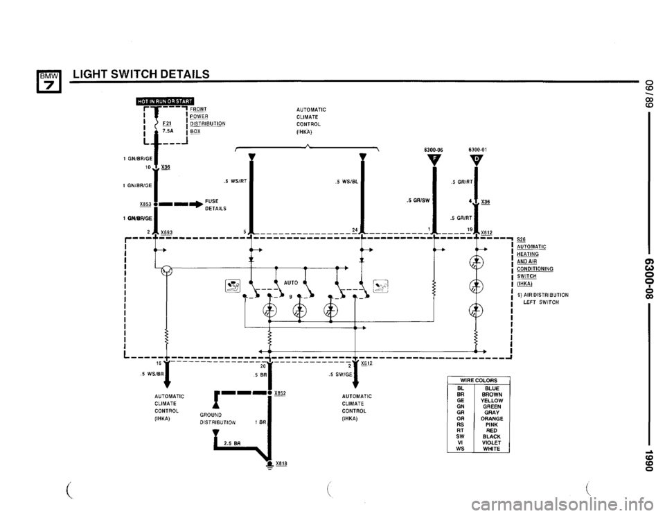 BMW 735i 1990 E32 Electrical Troubleshooting Manual BMW 735i 1990 E32 Electrical Troubleshooting Manual