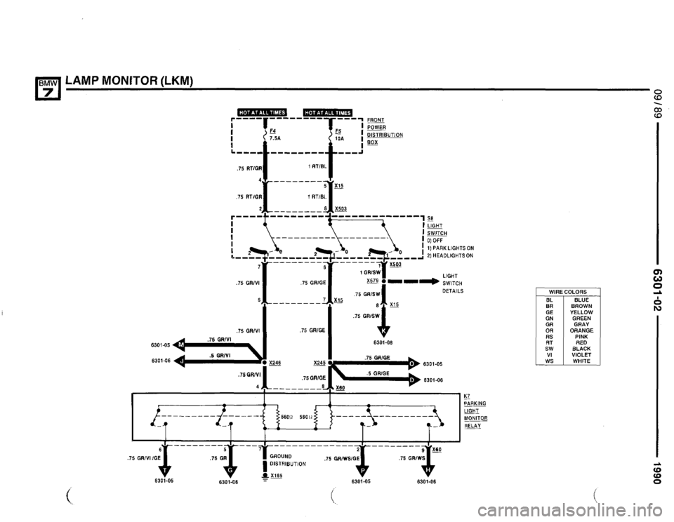 BMW 735i 1990 E32 Electrical Troubleshooting Manual BMW 735i 1990 E32 Electrical Troubleshooting Manual