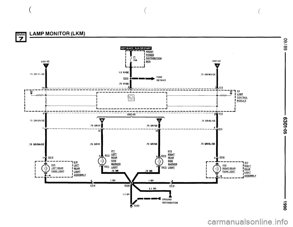 BMW 735i 1990 E32 Electrical Troubleshooting Manual BMW 735i 1990 E32 Electrical Troubleshooting Manual