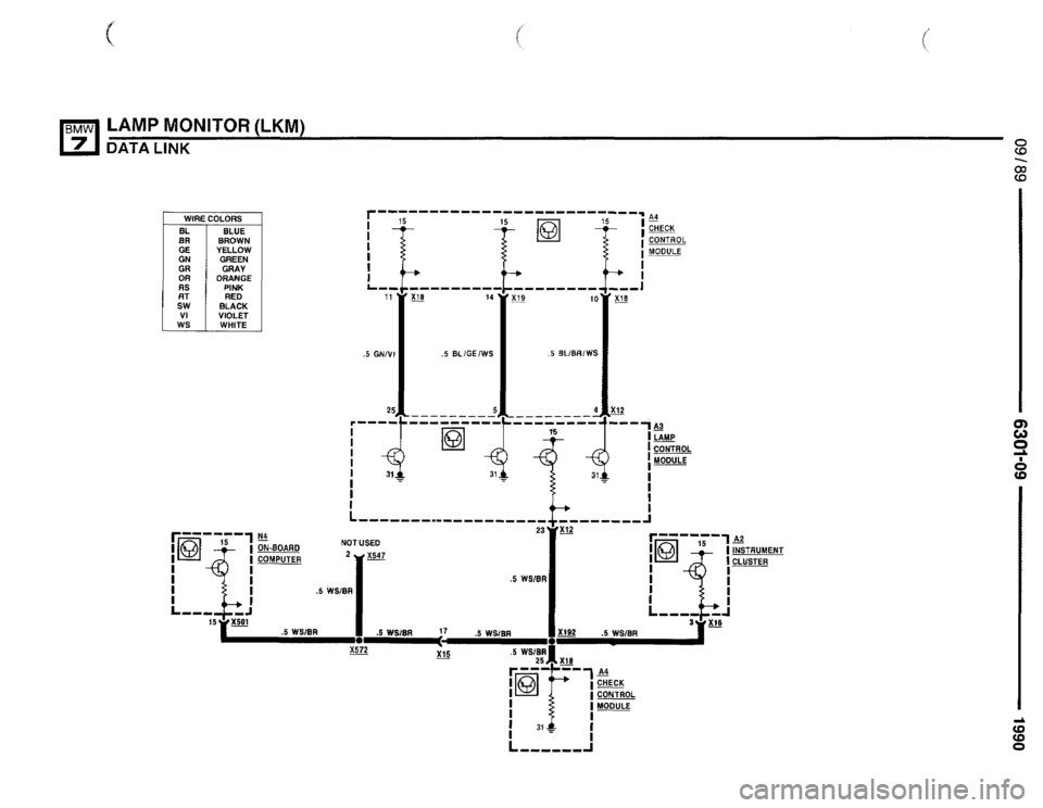 BMW 735i 1990 E32 Electrical Troubleshooting Manual BMW 735i 1990 E32 Electrical Troubleshooting Manual