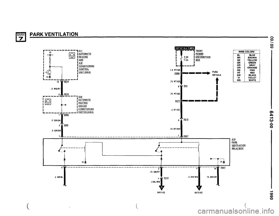 BMW 735i 1990 E32 Electrical Troubleshooting Manual BMW 735i 1990 E32 Electrical Troubleshooting Manual