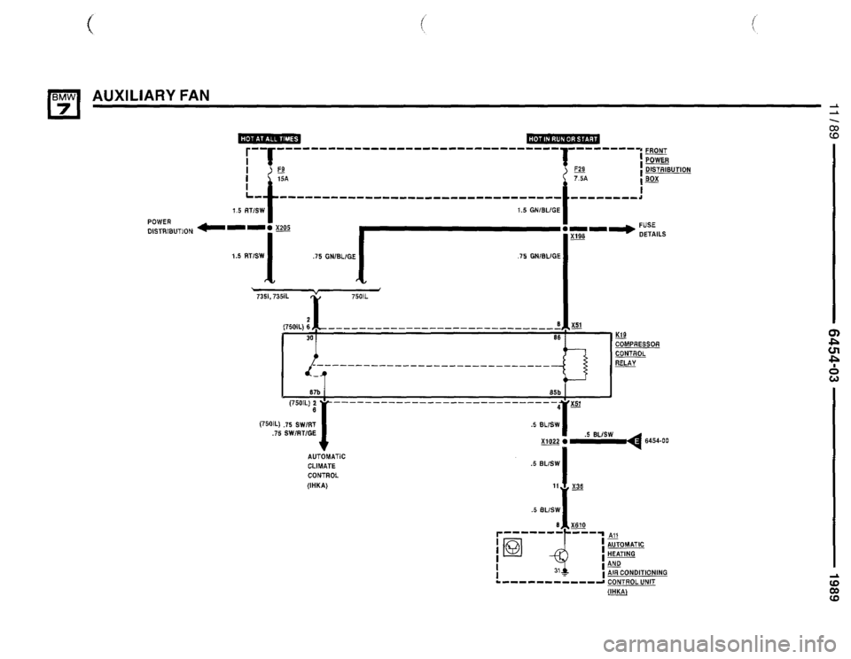 BMW 735i 1990 E32 Electrical Troubleshooting Manual BMW 735i 1990 E32 Electrical Troubleshooting Manual