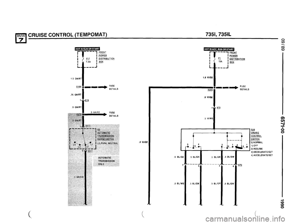 BMW 735i 1990 E32 Electrical Troubleshooting Manual BMW 735i 1990 E32 Electrical Troubleshooting Manual