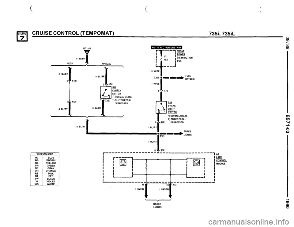 BMW 735i 1990 E32 Electrical Troubleshooting Manual BMW 735i 1990 E32 Electrical Troubleshooting Manual
