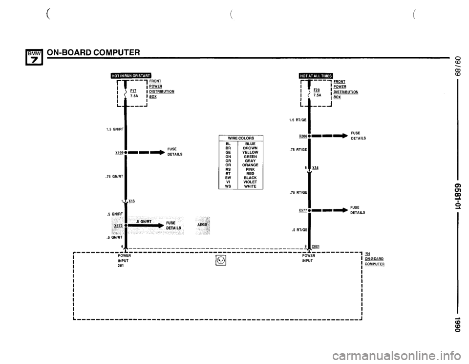 BMW 735i 1990 E32 Electrical Troubleshooting Manual BMW 735i 1990 E32 Electrical Troubleshooting Manual