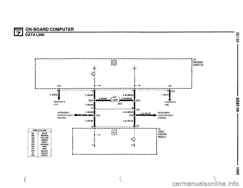 BMW 735i 1990 E32 Electrical Troubleshooting Manual BMW 735i 1990 E32 Electrical Troubleshooting Manual