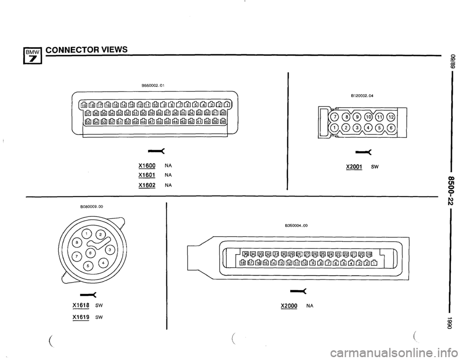 BMW 735i 1990 E32 Electrical Troubleshooting Manual 