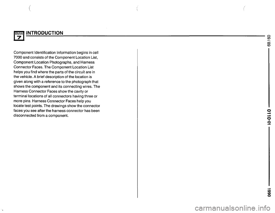 BMW 735i 1990 E32 Electrical Troubleshooting Manual 