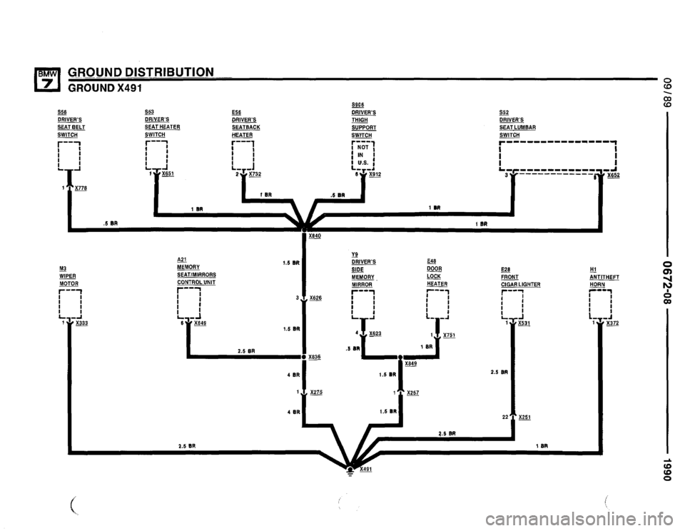 BMW 735i 1990 E32 Electrical Troubleshooting Manual BMW 735i 1990 E32 Electrical Troubleshooting Manual